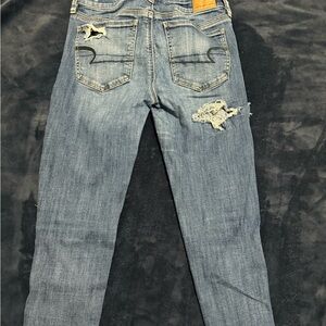 American Eagle Outfitters Blue Skinny Jeans